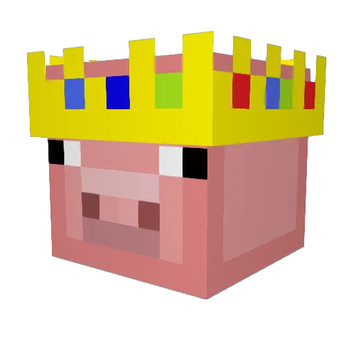 smillis1 Minecraft avatar head, 3D render