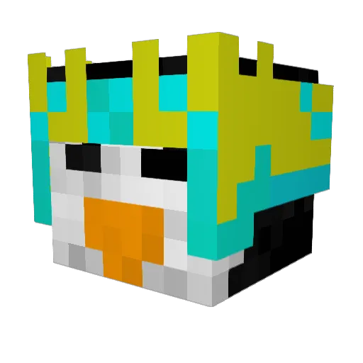 smills1805 Minecraft avatar head, 3D render