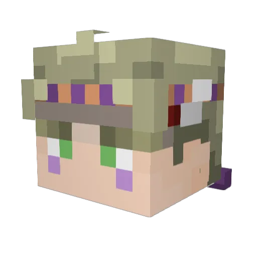 smithberry23 Minecraft avatar head, 3D render