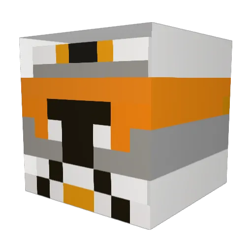 smithers33 Minecraft avatar head, 3D render