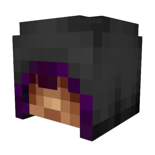 smithy12345 Minecraft avatar head, 3D render