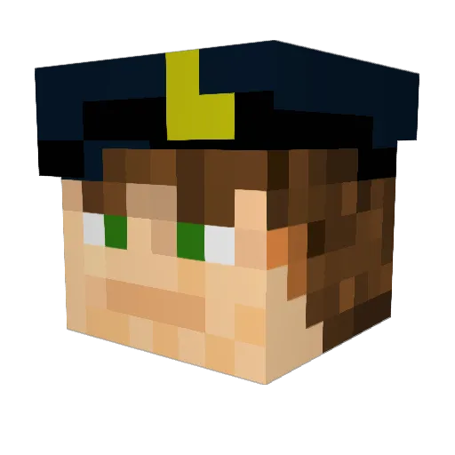 smithyboi789 Minecraft avatar head, 3D render