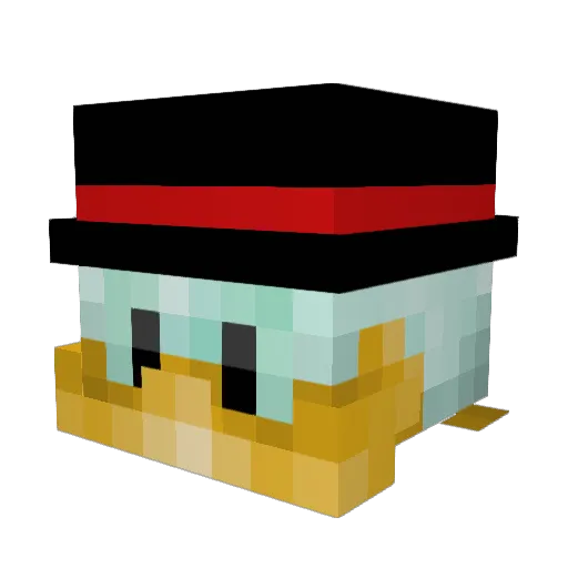smitje111 Minecraft avatar head, 3D render
