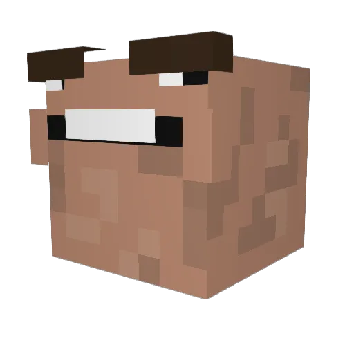 smitty2139 Minecraft avatar head, 3D render