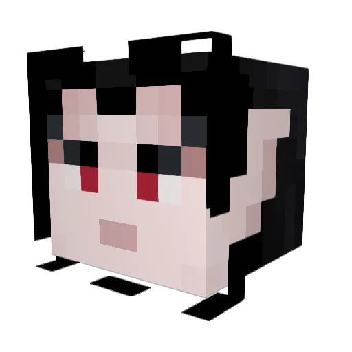 smitty_feels Minecraft avatar head, 3D render