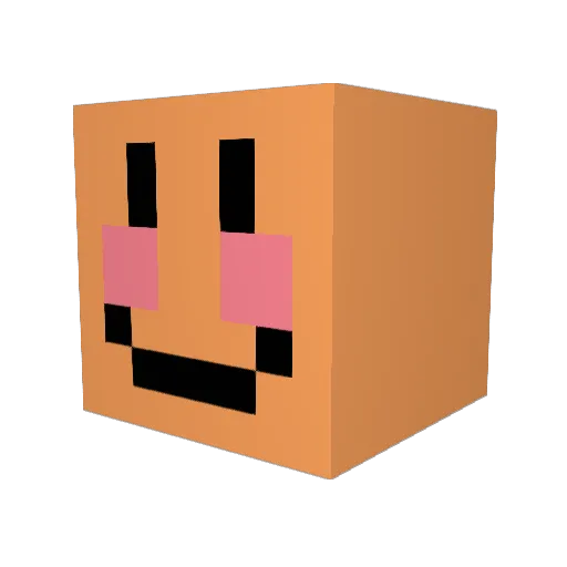 smk8035 Minecraft avatar head, 3D render