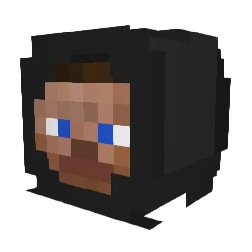 smkoi Minecraft avatar head, 3D render
