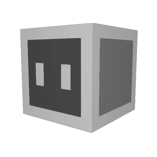 smlnl Minecraft avatar head, 3D render
