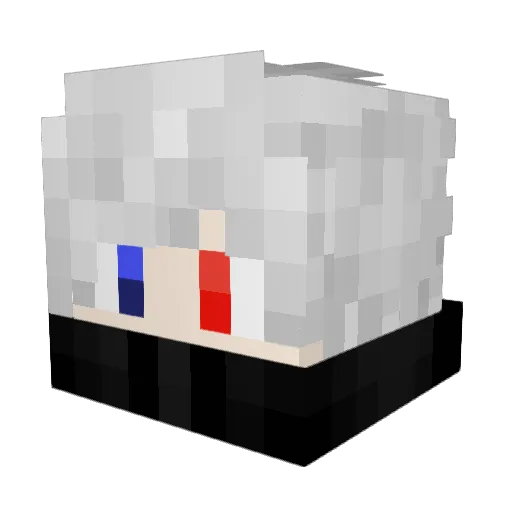 smmmm Minecraft avatar head, 3D render