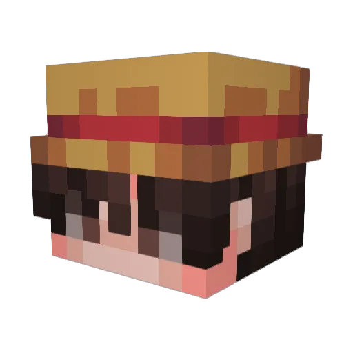 smoczus1251 Minecraft avatar head, 3D render