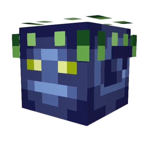 smoggyscientist Minecraft avatar head, 3D render