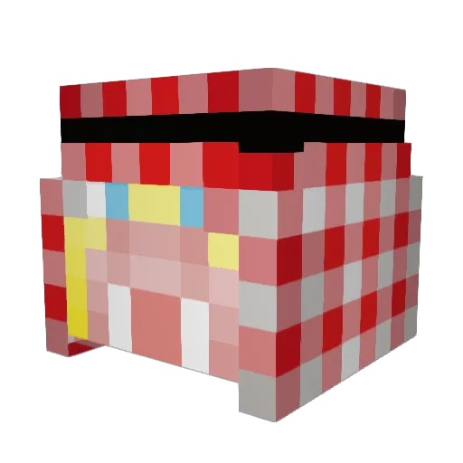 smokemorehaze72 Minecraft avatar head, 3D render