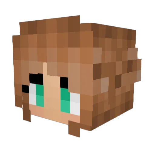 smoker78 Minecraft avatar head, 3D render