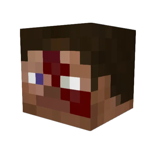 smokey88100 Minecraft avatar head, 3D render