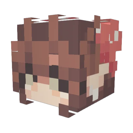 smokiinyx Minecraft avatar head, 3D render