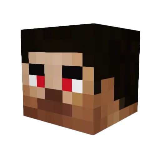 smoky1900 Minecraft avatar head, 3D render