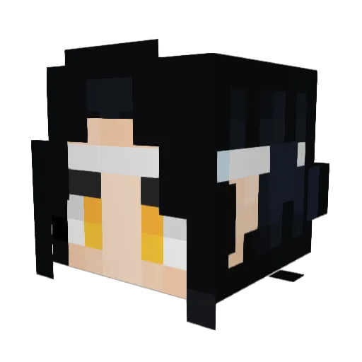 smolguy Minecraft avatar head, 3D render