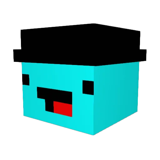 smolkin420 Minecraft avatar head, 3D render