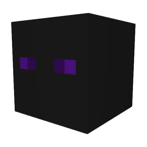 smolllbrain Minecraft avatar head, 3D render