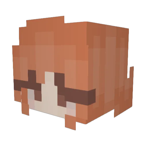 smolpepper2299 Minecraft avatar head, 3D render