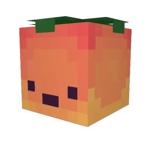 smooth_mango Minecraft avatar head, 3D render