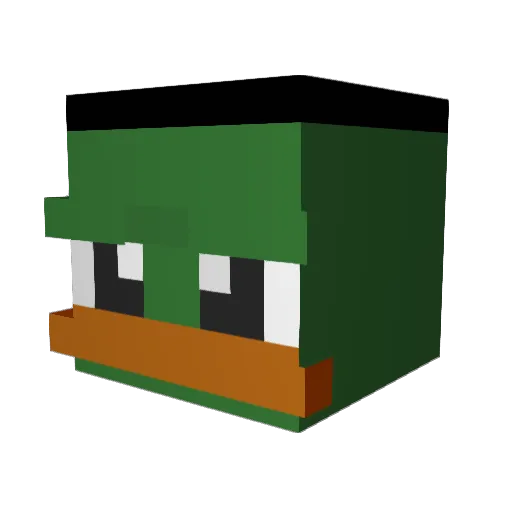 smoothie53 Minecraft avatar head, 3D render