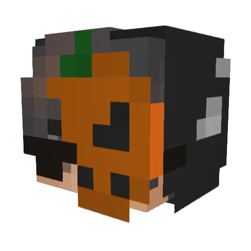 smosh0 Minecraft avatar head, 3D render