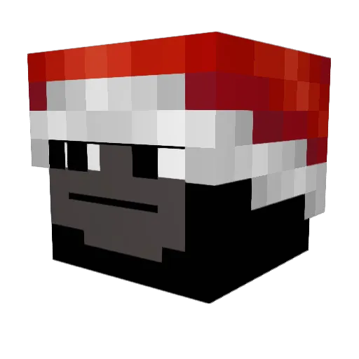 smot9 Minecraft avatar head, 3D render