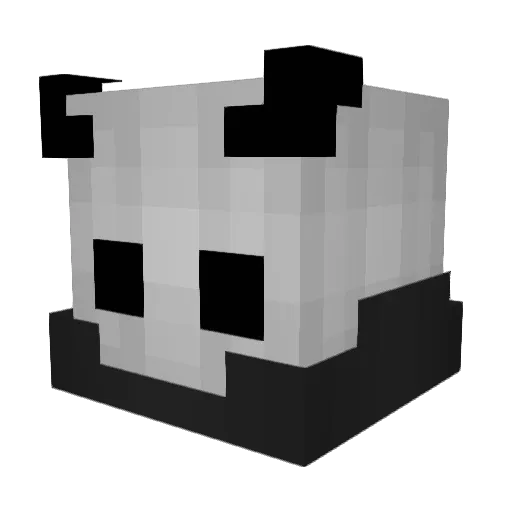 smrzin Minecraft avatar head, 3D render