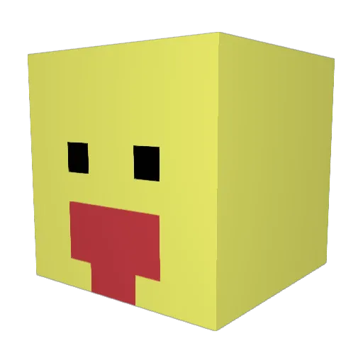 smsm1128 Minecraft avatar head, 3D render