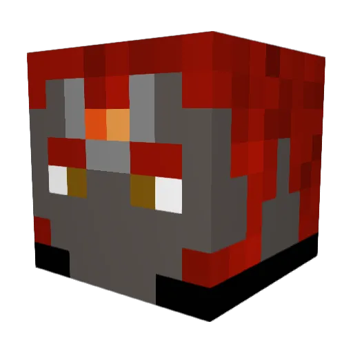 smsms01 Minecraft avatar head, 3D render