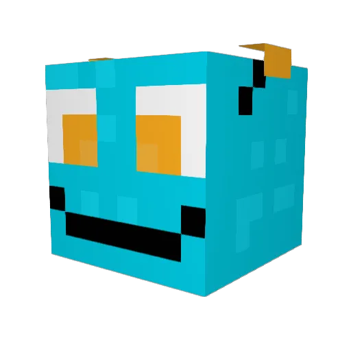 smthomas3 Minecraft avatar head, 3D render