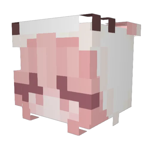 smudge_lord Minecraft avatar head, 3D render