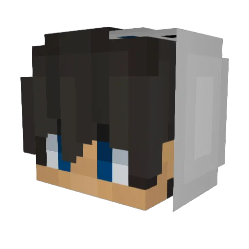 smurt04 Minecraft avatar head, 3D render