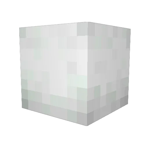 smuzh Minecraft avatar head, 3D render