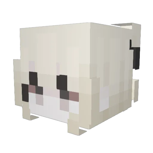smvllb0dy Minecraft avatar head, 3D render