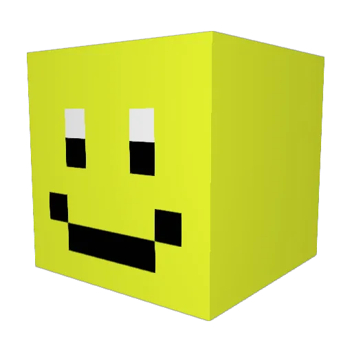 smyley300 Minecraft avatar head, 3D render