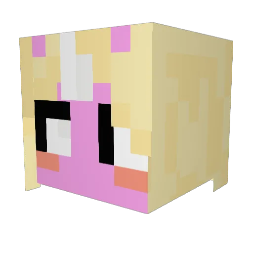 sn0opss Minecraft avatar head, 3D render