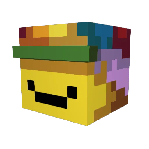 snabbe5 Minecraft avatar head, 3D render