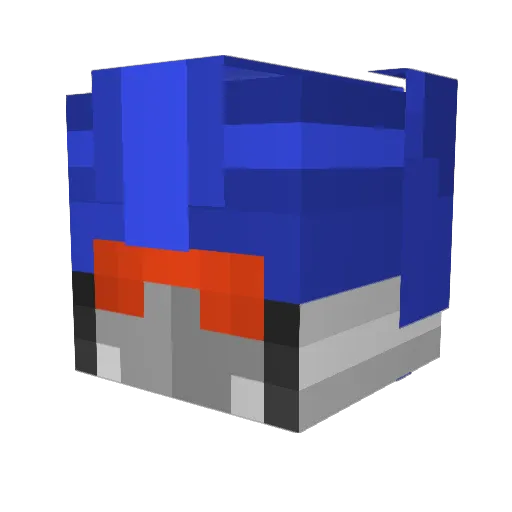 snace13 Minecraft avatar head, 3D render