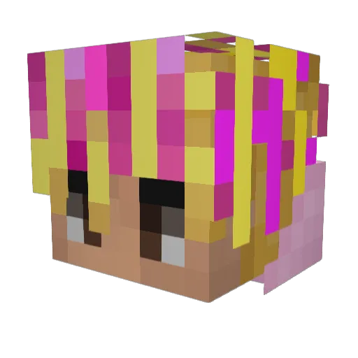 snaddle1 Minecraft avatar head, 3D render