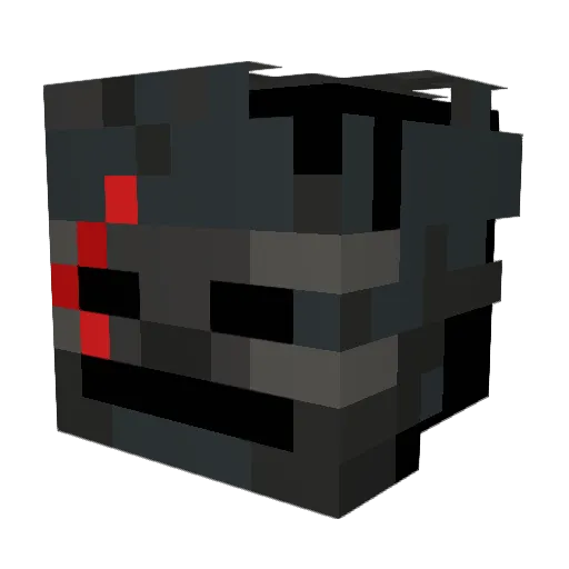 snail1312 Minecraft avatar head, 3D render