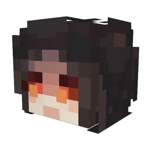 snailsatewill Minecraft avatar head, 3D render