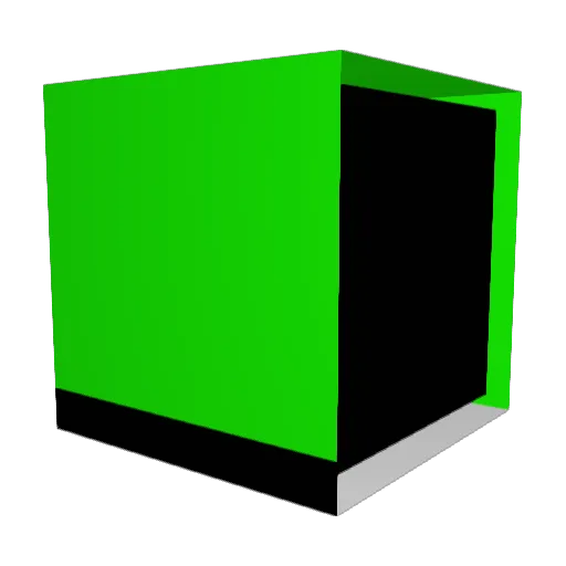 snak_e Minecraft avatar head, 3D render