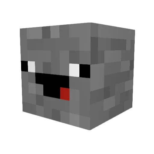 snakacola Minecraft avatar head, 3D render