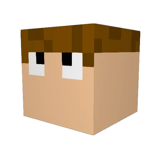 snakecharmer501 Minecraft avatar head, 3D render