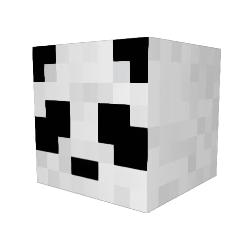 snakeejr Minecraft avatar head, 3D render