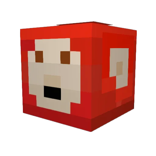 snakejohn Minecraft avatar head, 3D render