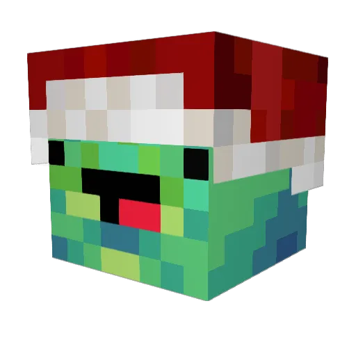 snakeplayer77 Minecraft avatar head, 3D render