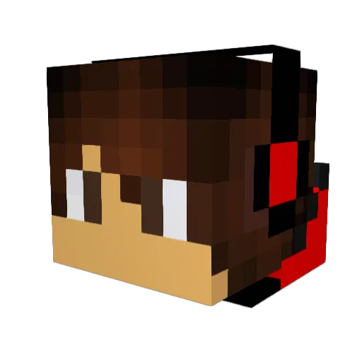 snakevenom50 Minecraft avatar head, 3D render